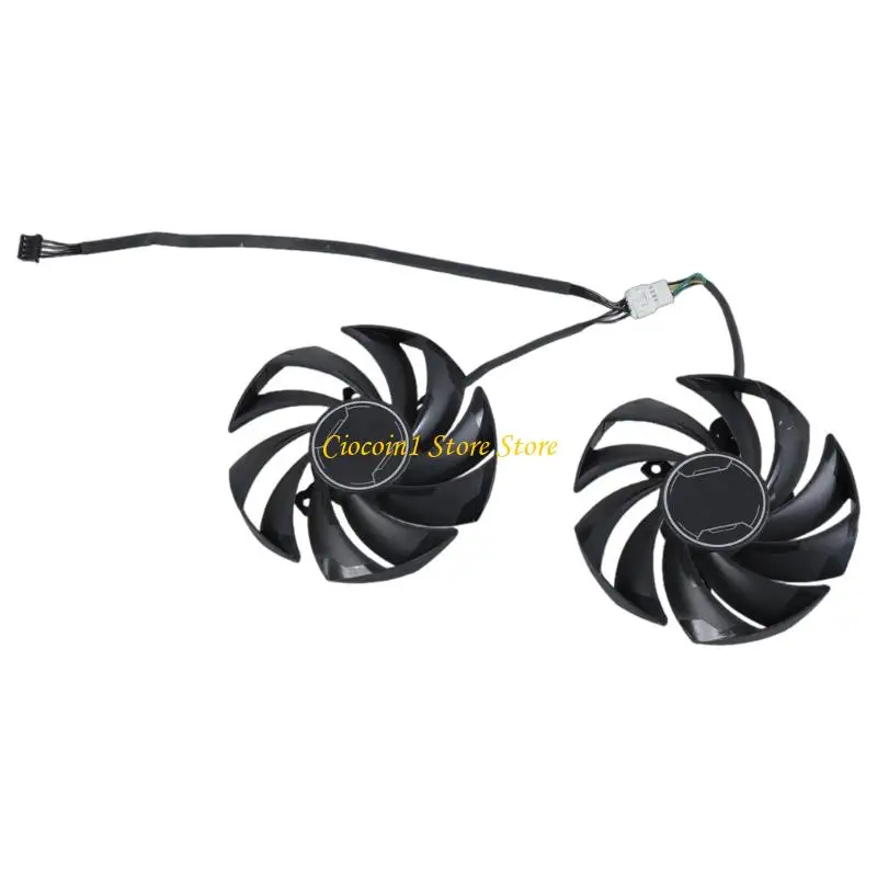 A3PC DC12V Graphics Cards Cooling Fan 95MM For RTX4060 4060ti Video Card Ensures Temperature Control