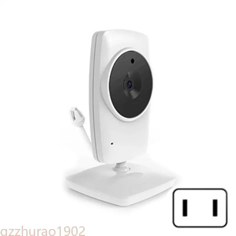 

97QB Wireless Baby Camera Video 2 Way Talk Security Camera Feeding Clock Temperature Detection Lullabies