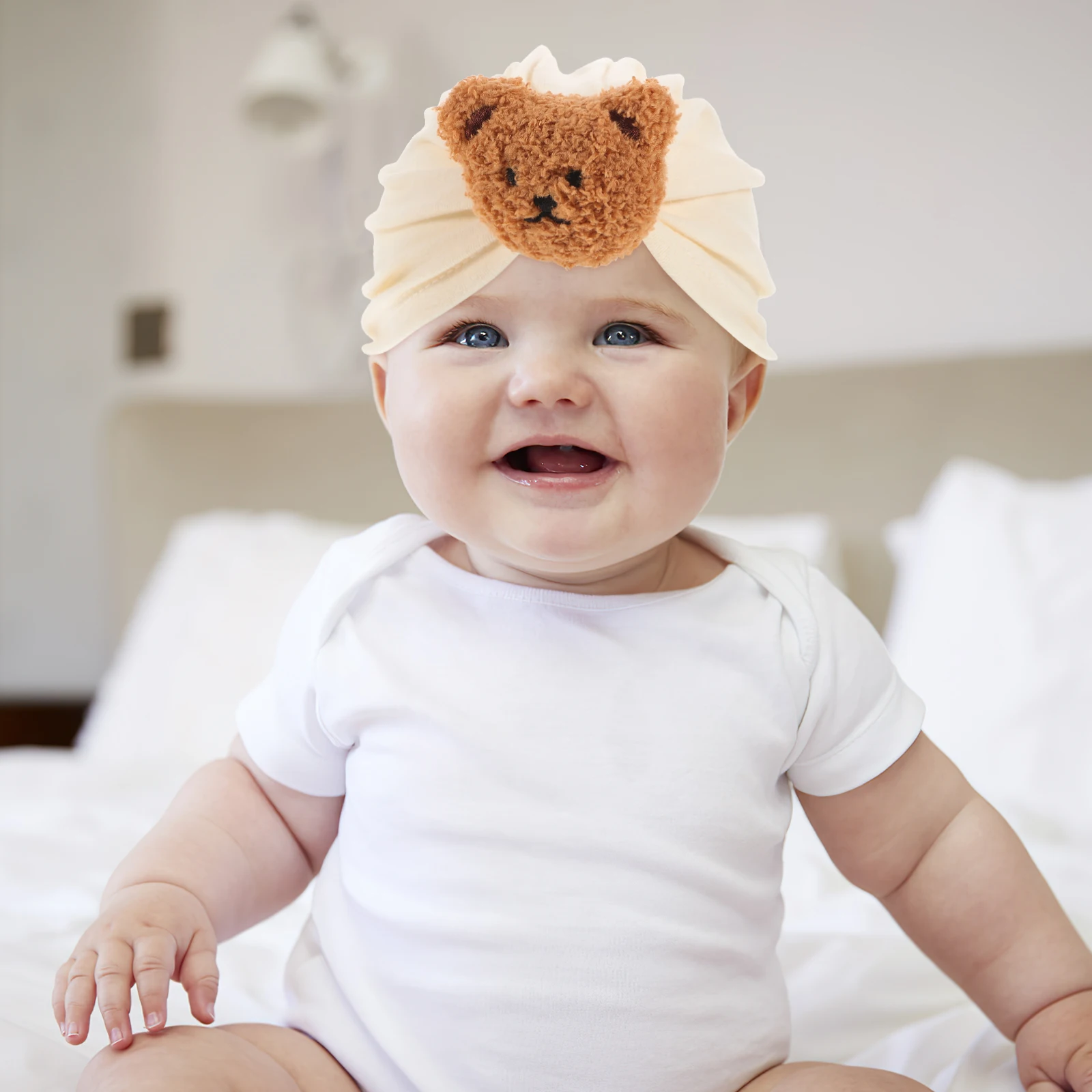 หมวกเด็ก Bonnet หมวกเด็กเด็กวัยหัดเดินผ้าฝ้ายสาวเกิดใหม่ทารกแรกเกิดหมวกเด็กทารกหมวก