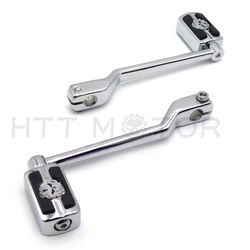 Heel Toe Shift Lever SKULL Shifter for Harley Davidson Touring Road King Motorcycle Accessories & Parts