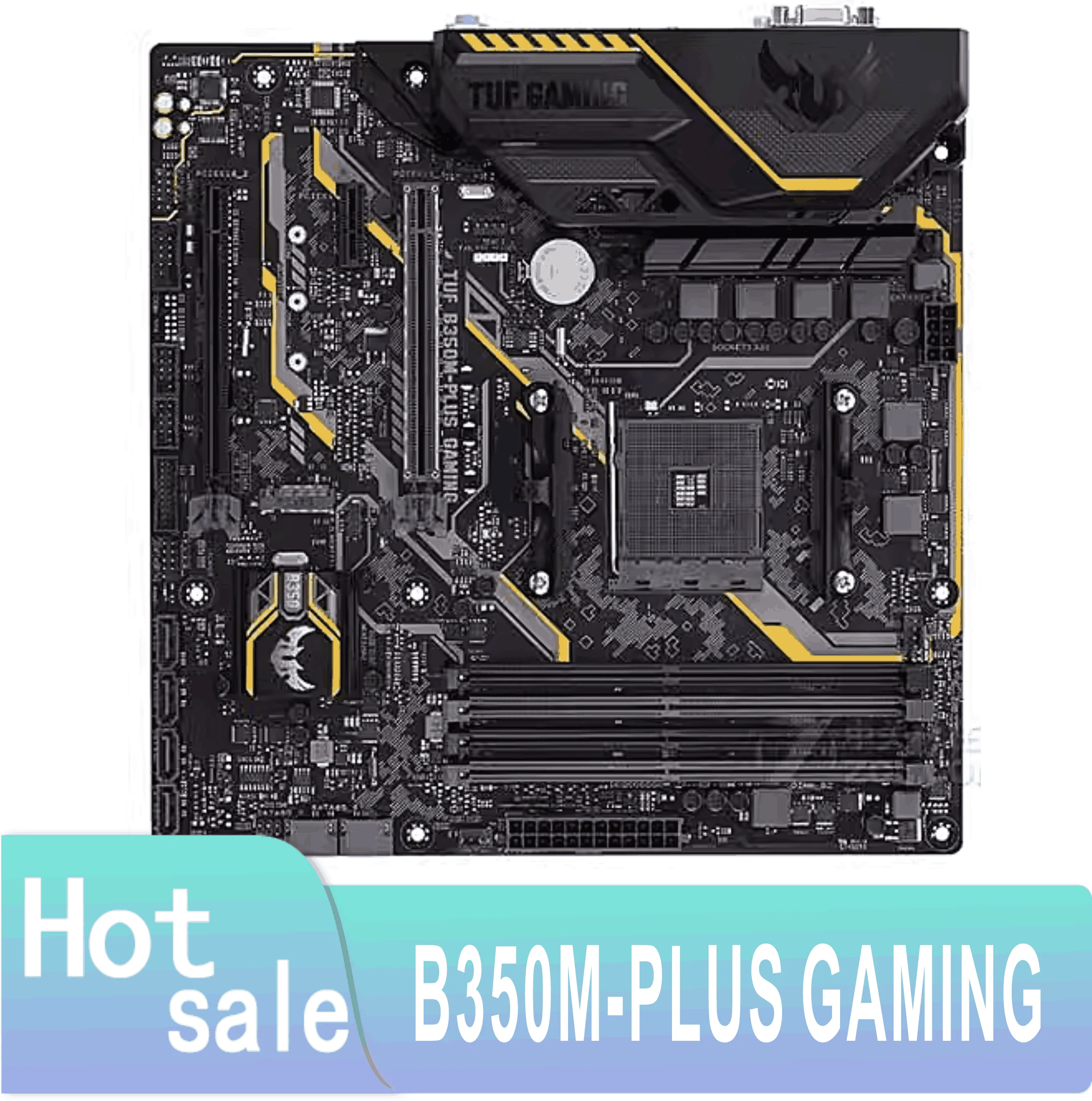 TUF B350M-PLUS GAMING Motherboard Socket AM4 DDR4  B350M B350 Original Desktop Mainboard Used Mainboard