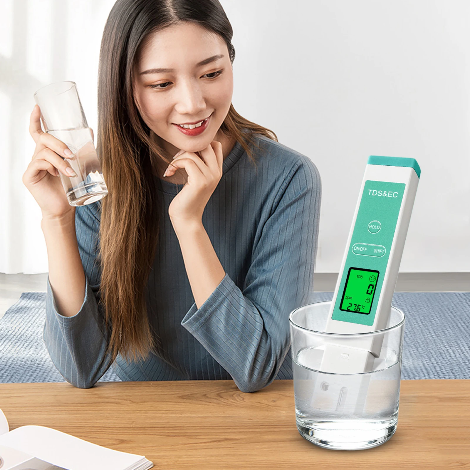 Tragbarer 3-in-1 Wasserqualitä – Smart Pen Digital Bewertung und Preis
