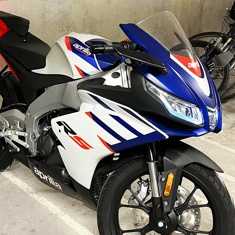 

For Aprilia GPR gpr250R APR250 RS660 RS125 RS250 RSV Mille R RSV 1000R RSV4 Motorcycle LED Light Rearview Side Mirrors Wind Wing