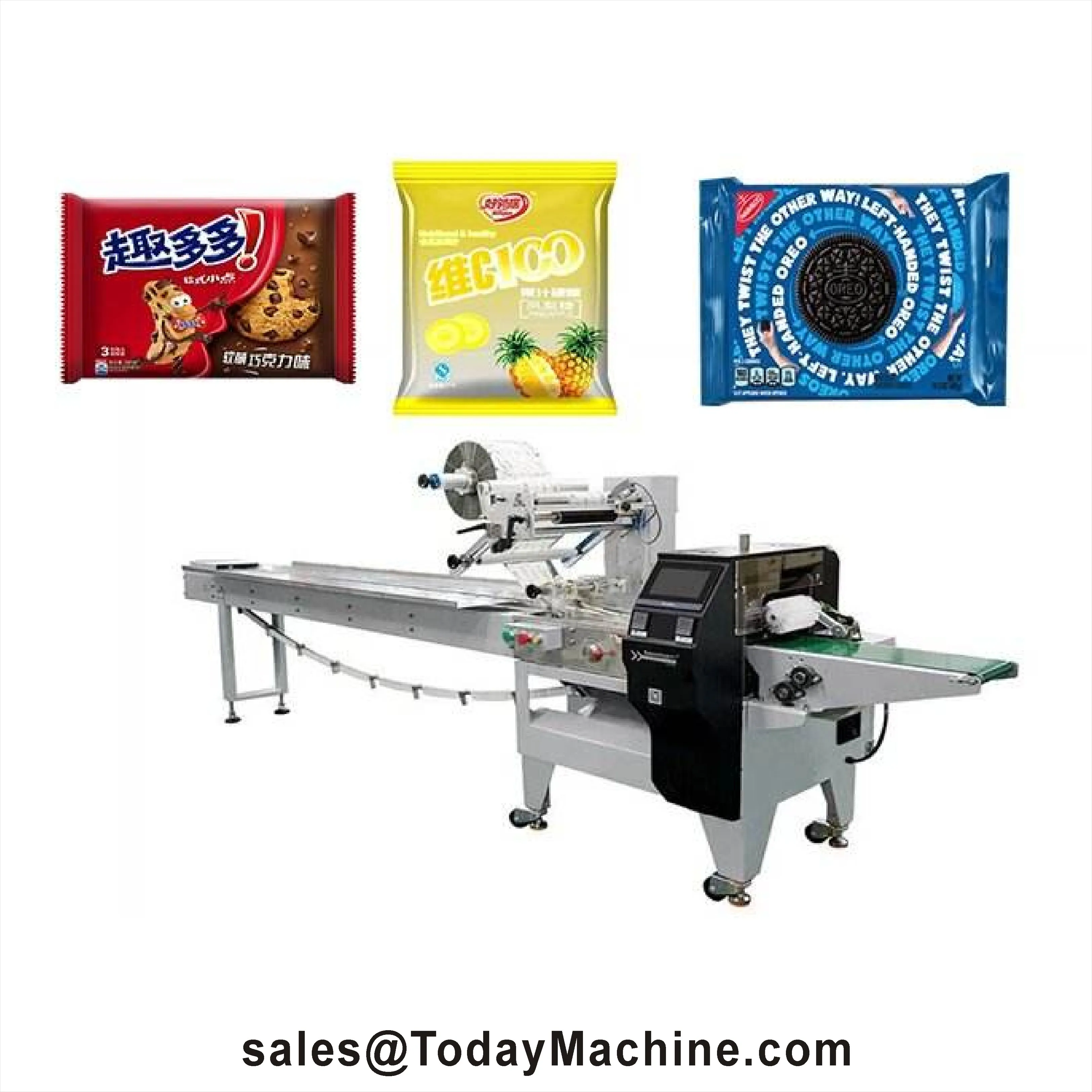 Factory Direct Price Multi Functional Solid Items Filling 220V/380V Automatic Horizontal Flow Wrapping Packaging Machine