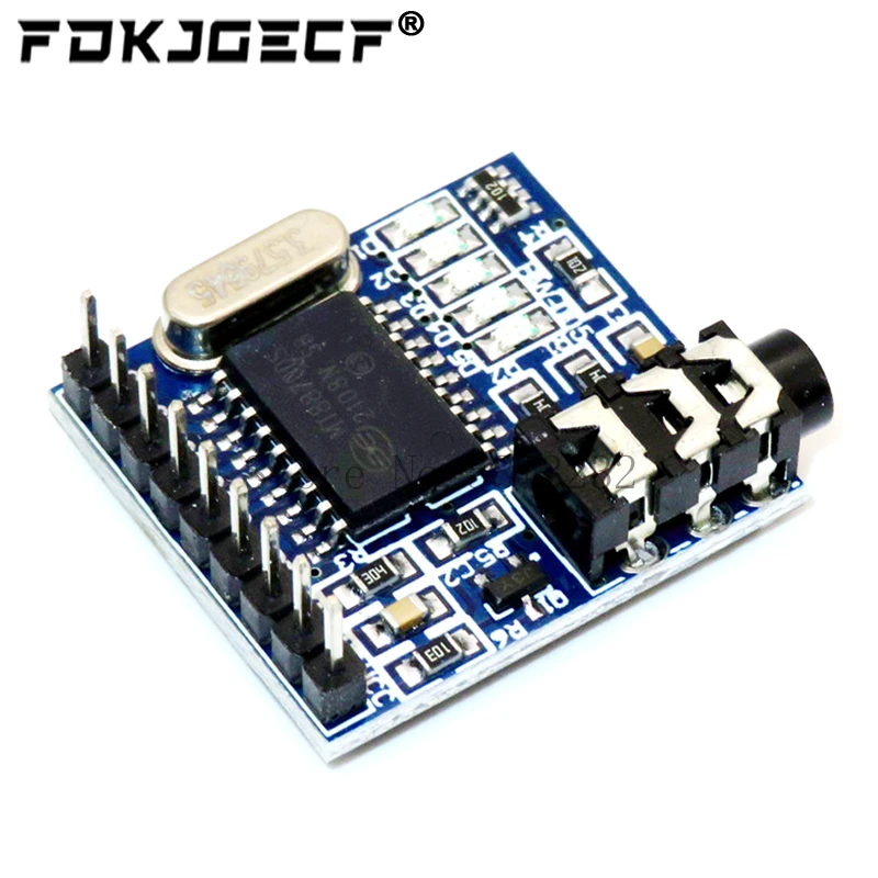 XD-61 MT8870 DTMF Voice Decoding Module Phone Module Speech Decoding Voice Board Module LED Indicators With Pins