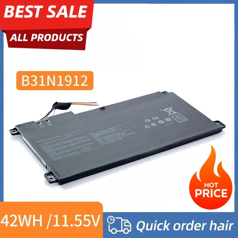 

B31N1912 C31N1912 Laptop Battery for ASUS VivoBook14 E410M E410MA L410M L410MA E410KA F414MA E510MA E510KA L510MA R522M