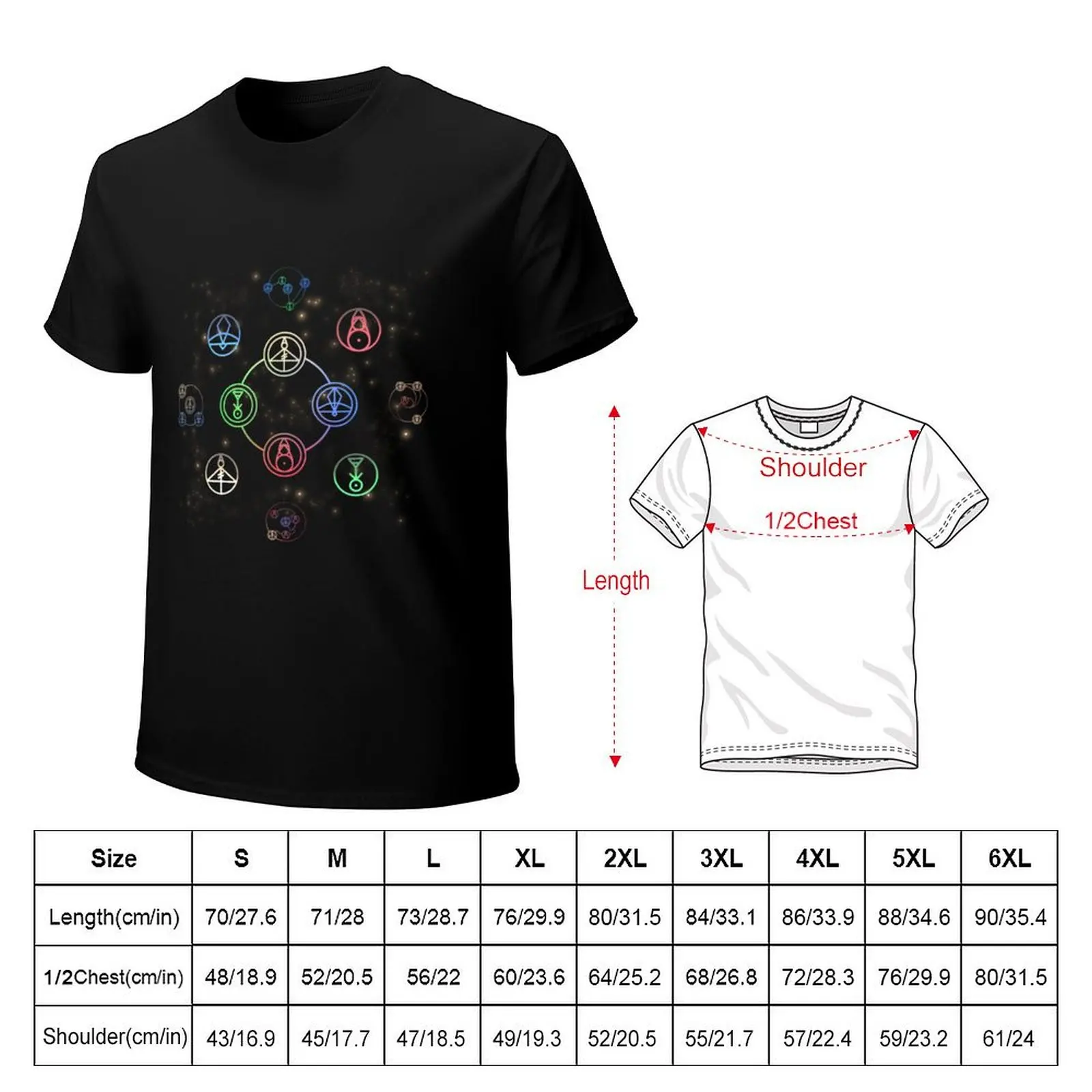 Glyph Combo T-Shirt t shirt custom print T-Shirt