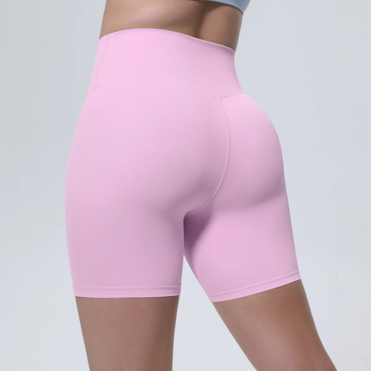 20 Colors High Stretch Quick-Dry Seamless Yoga Shorts Gym Sports Peach Buttocks High Waist Running Fitness Shorts Workout Shorts - Image 6