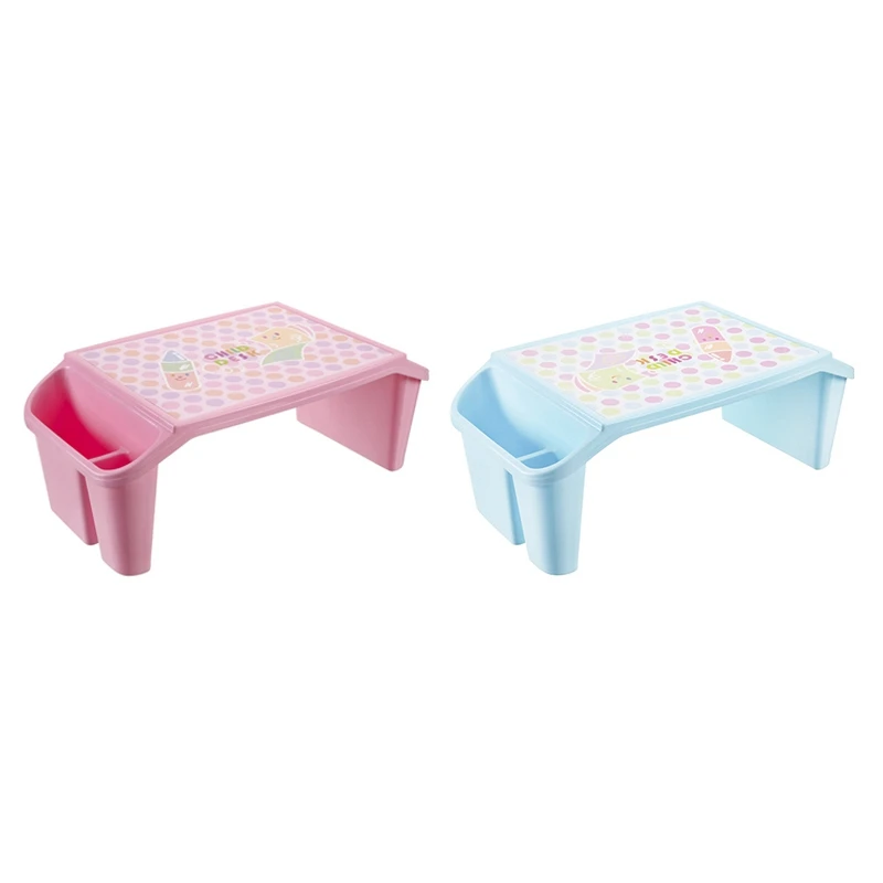 Kids Lap Desk Tray, Kids Portable Lap Tray Plastic Lap Desk For Bed Classroom Laptop Kids Car Activity Dining Floor