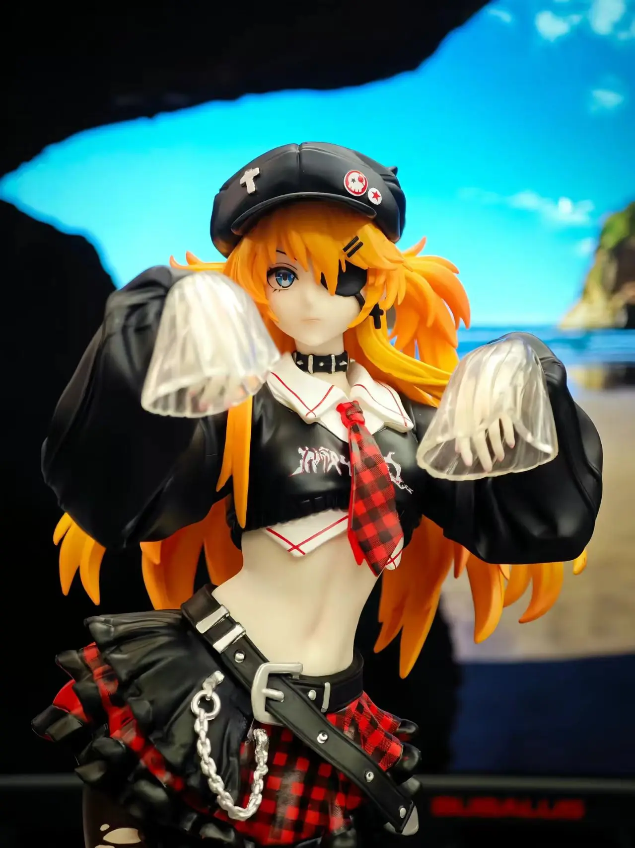 جديد Soryu Asuka Langley أنيمي الشكل 33 سنتيمتر GK Shikinami Asuka Langley فتاة جميلة التماثيل الحلي نموذج ألعاب الدمى الهدايا