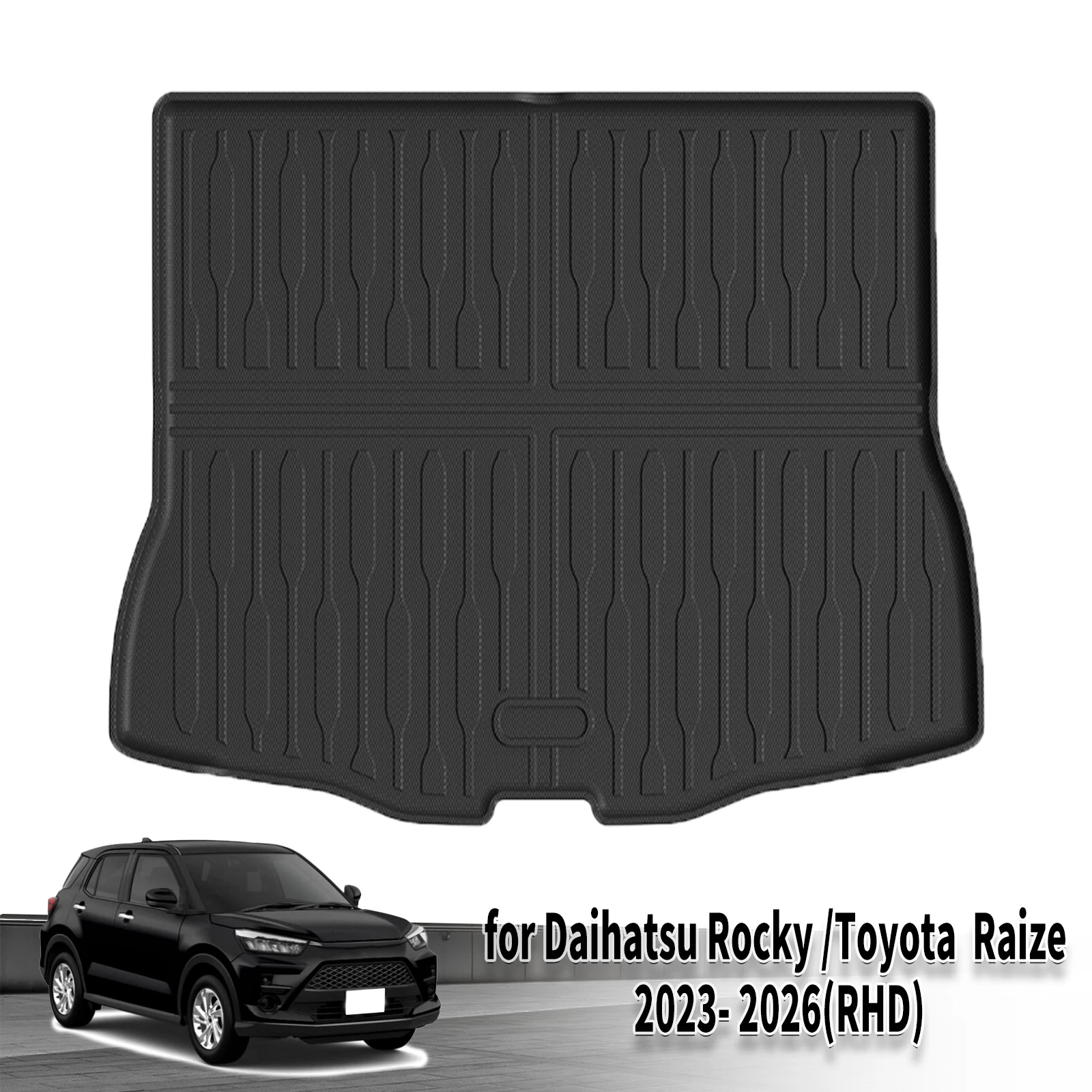 

for Daihatsu Rocky /Toyota Raize 2023-2026 Premium TPE Car Mats, Waterproof Easy Clean (Not Fit For Left Hand Drive)