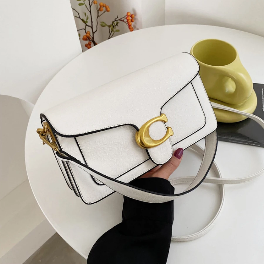 Autumn New Niche Women's Small Square Bag, High‑End Texture Solid Color Simple Versatile Classic Retro Shoulder Crossbody Purse