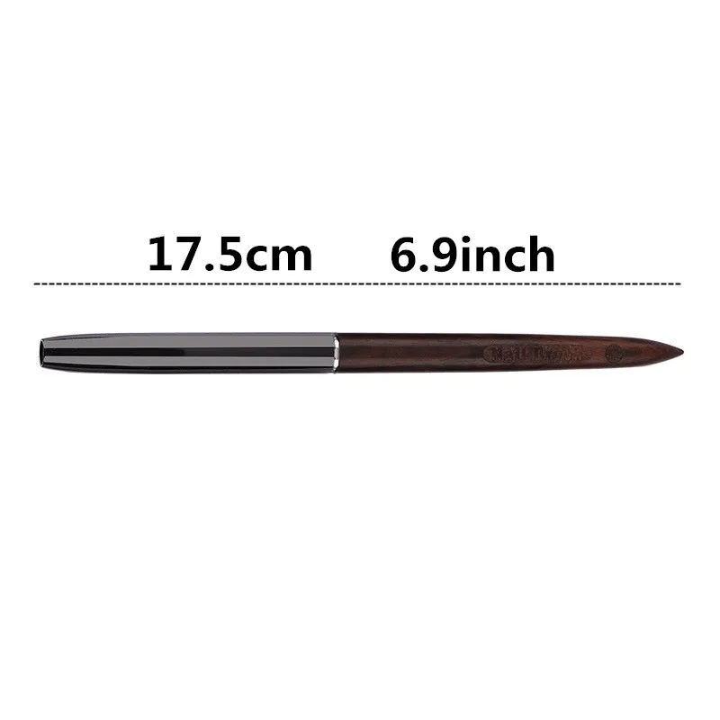 1 قطعة مسمار الفن فرش مجموعة مسمار اينر فرشاة مسمار اللوحة القلم الاكريليك الأشعة فوق البنفسجية هلام فرش كريستال مانيكير أداة فرشاة الأظافر