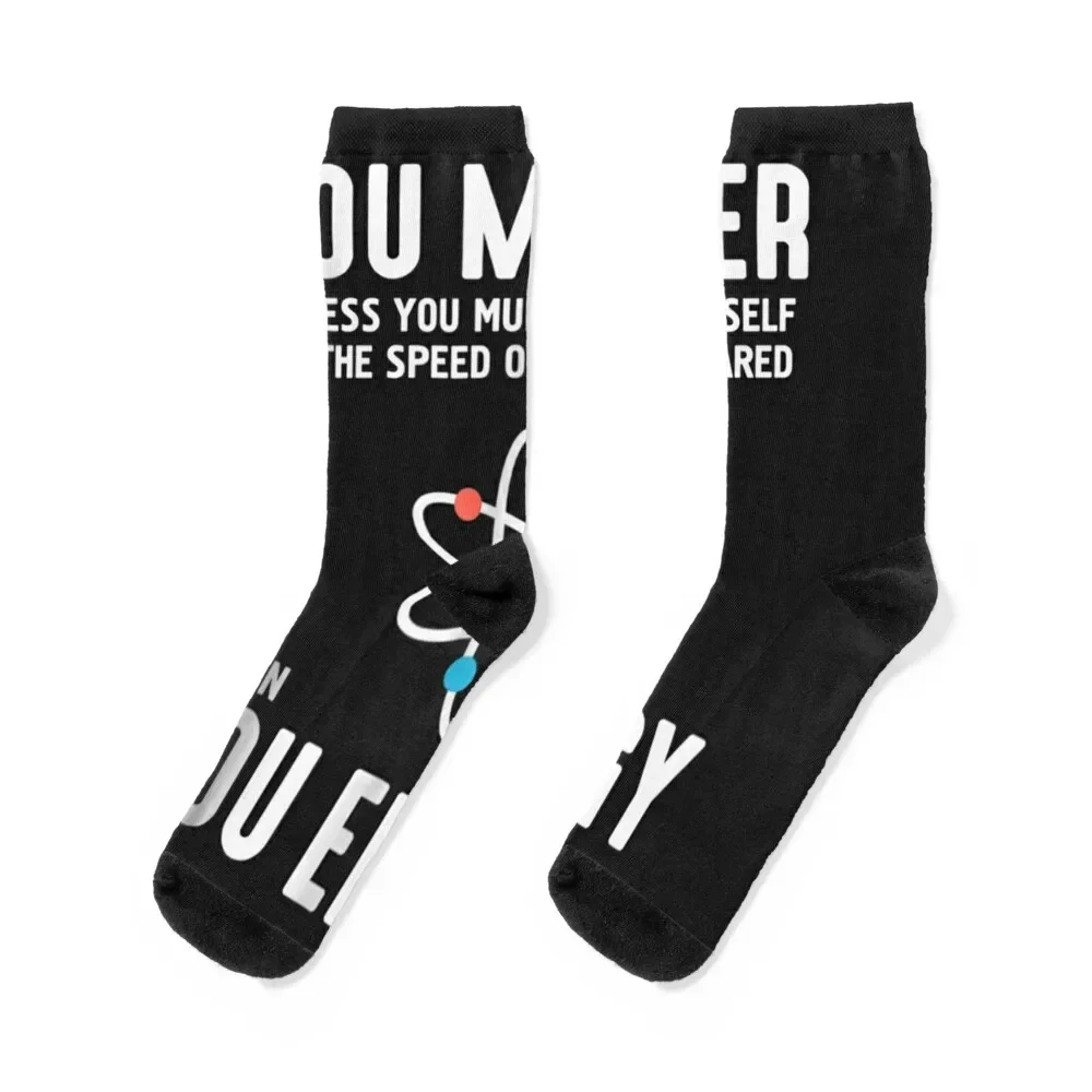 Neil deGrasse Tyson You Matter Then You Energy Socks gift cool new year winter thermal Socks For Men Women's