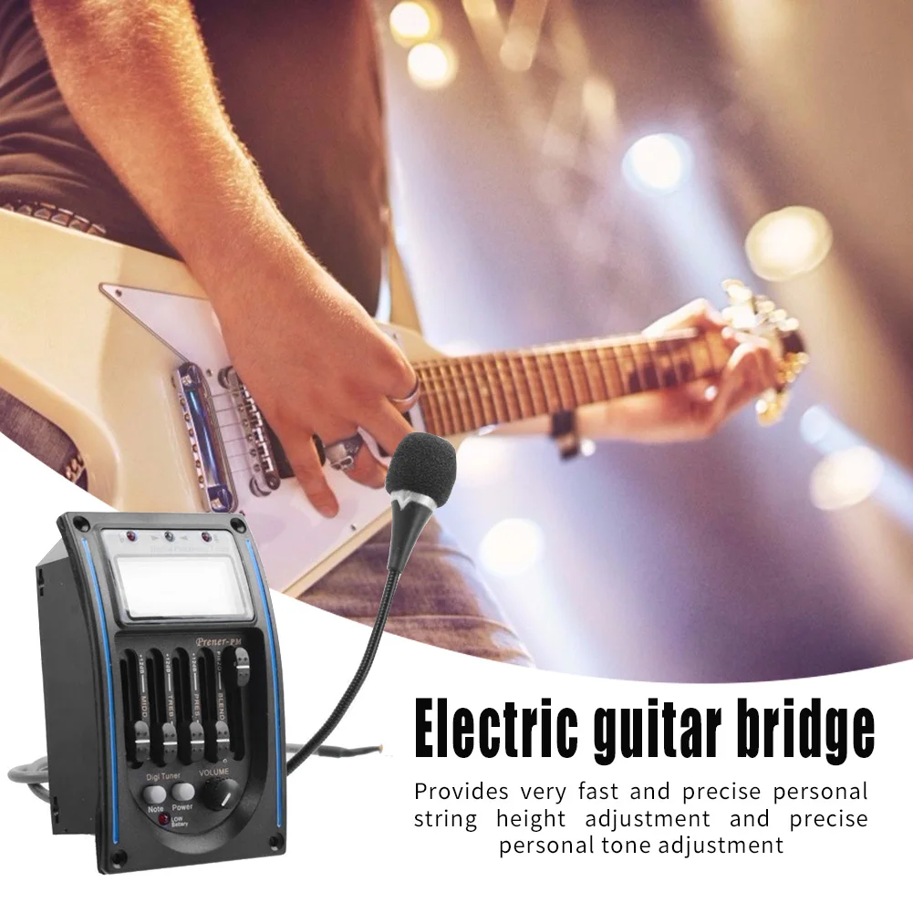 جسر الجيتار الكهربائي مع ترصيع جسر الجيتار قطعة ذيل معدنية جسر السرج أجزاء الآلات الموسيقية المقاومة للصدأ