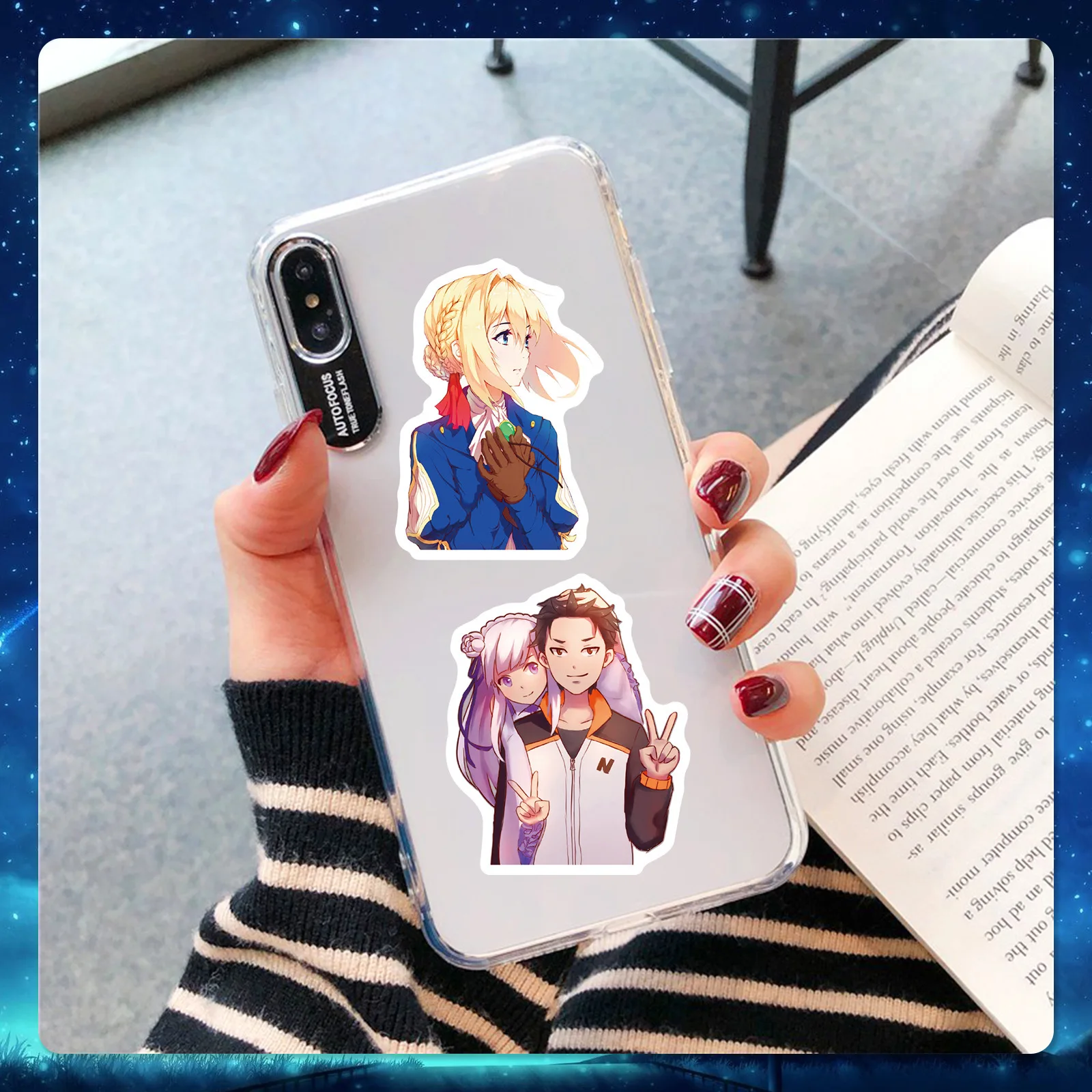 200 قطعة أنيمي ملصق حزمة لخوذات الأمتعة سيارات نابضة بالحياة شارات الفينيل ملصقات الكتابة على الجدران مقاوم للماء #4