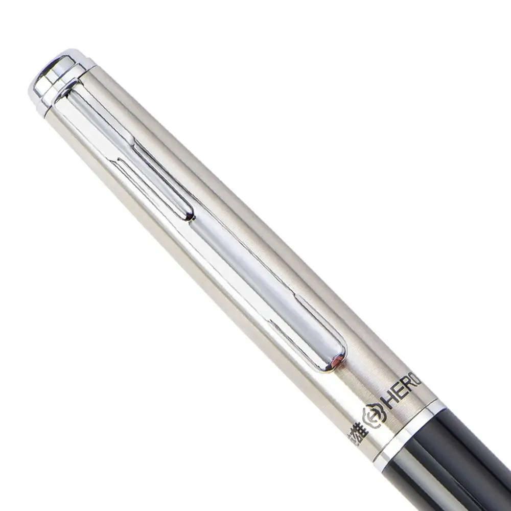 

Metal Pen Elegant Hero 007 Fountain Pen Exquisite Classic Design Stationery Pen Plastic Smooth Writing Ink Pen Students