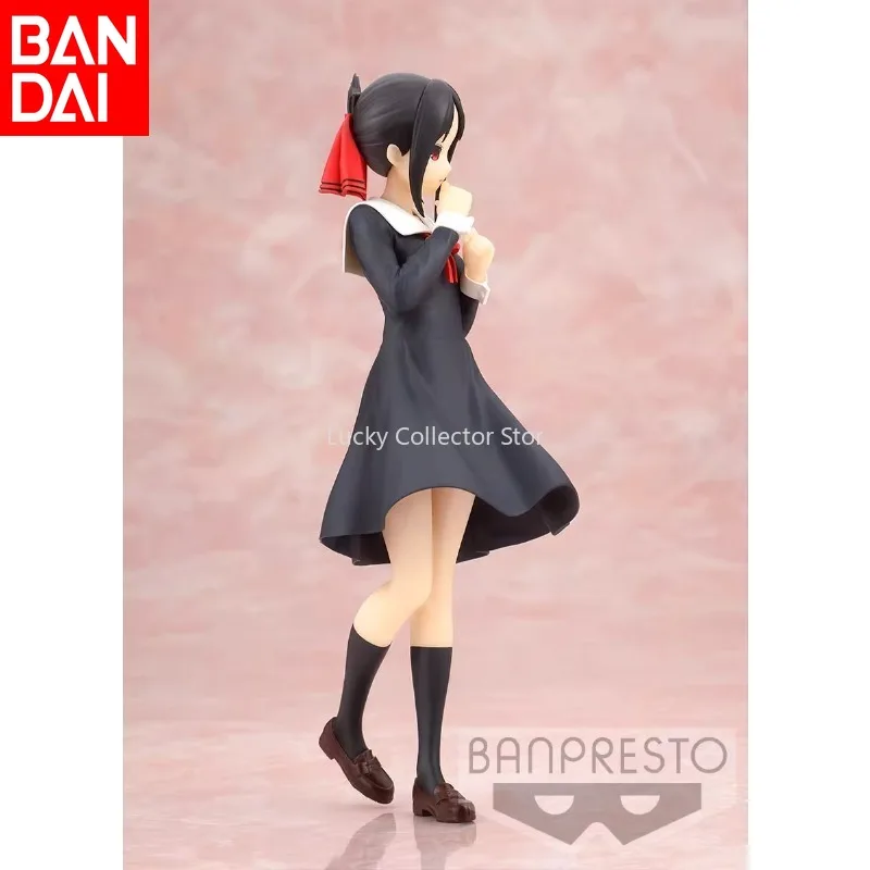 Bandai Original Miss Kaguya Wants Me to Confess Kaguya Shinomiya Kage Pin Figure Collection Children's Holiday Gift Ready