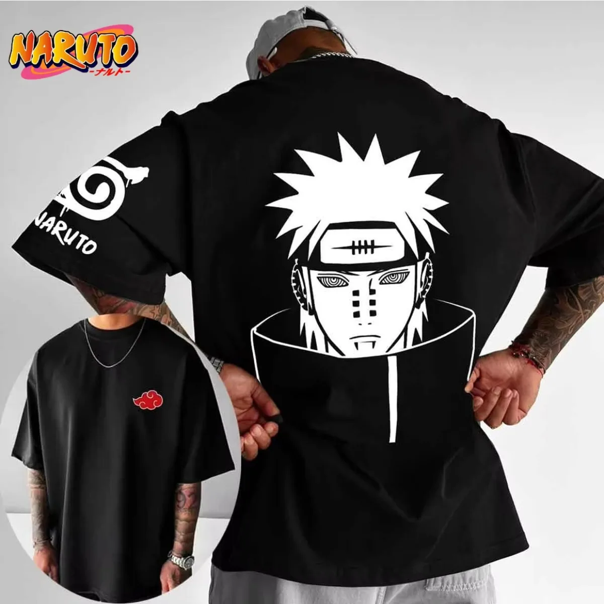 

Наруто 2025, новинка, жаркое лето, Узумаки, футболки с рисунком аниме, мужская одежда Y2k, хлопковые повседневные футболки большого размера, уличный тренд