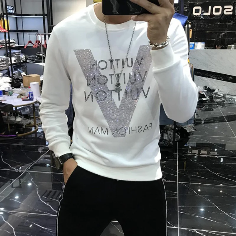 Men Sweatshirts Hoodie Men Tops Winter and Autumn Street Men Wear  Hip-Hop Casual Fashion Loose