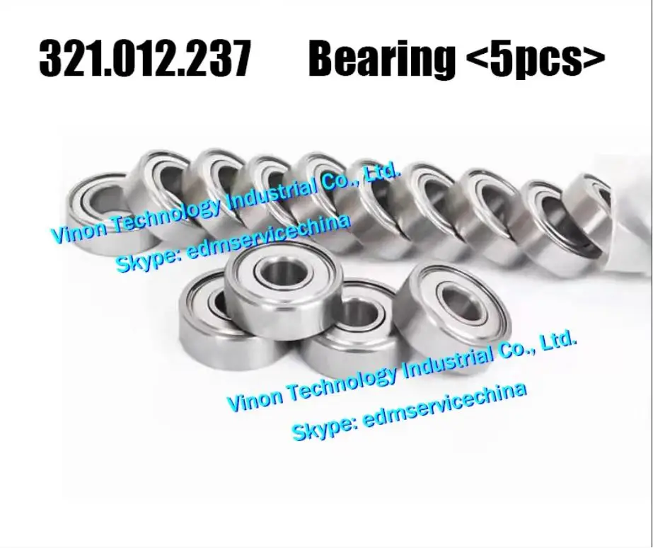 

(5pcs/pack) 321.012.237 edm Ball Bearing for AgieCharmilles Actspark FW 1, FW 2, FW 3 edm spare parts 321012237