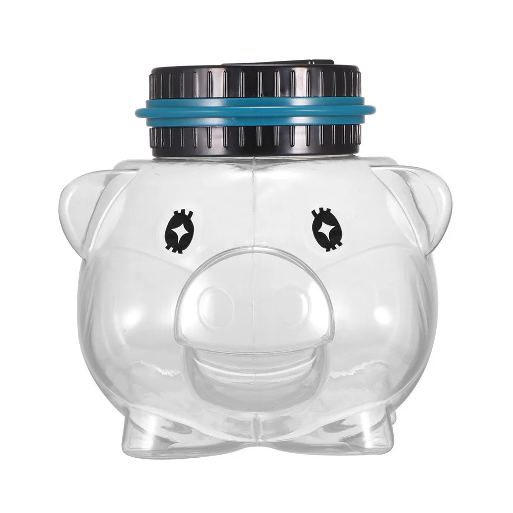 

Digital Counting Coin Bank Transparent Piggy Shape Saving Jar LCD Display Accurate Money Box Digital Coin Bank