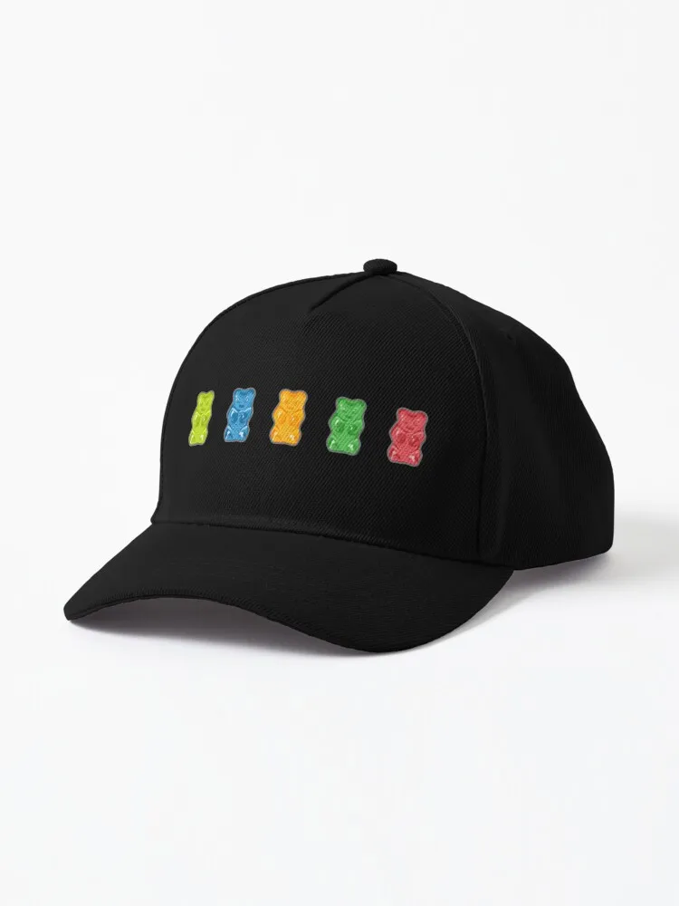 Rainbow Gummy Bears Baseball Cap Golf Wear Christmas Hat Women's Beach Outlet Men's