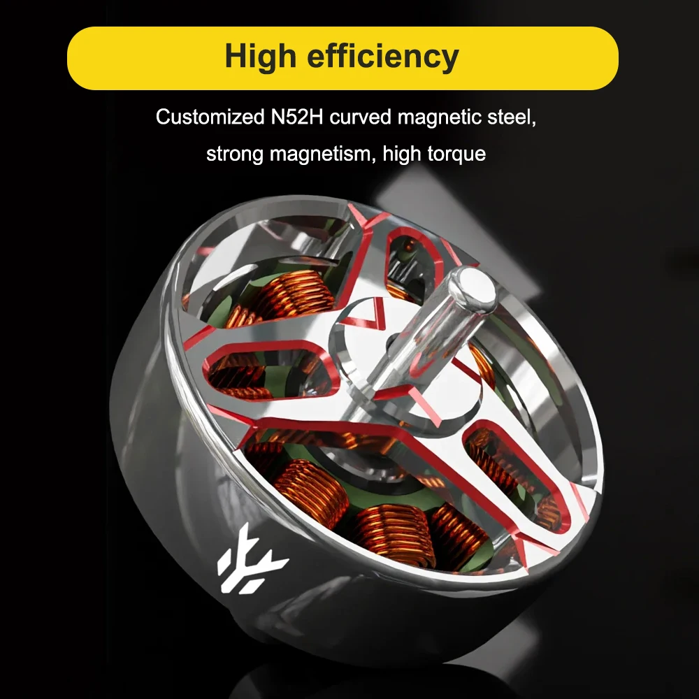 HGLRC SPECTER 1002 21000KV 1S محرك بدون فرشاة لطائرات بدون طيار FPV Freestyle 65 مللي متر Tinywhoop مسواك أجزاء ذاتية الصنع