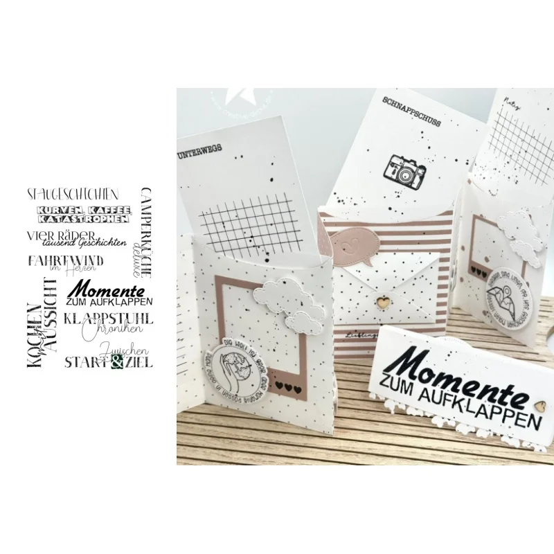 Neu eingetroffene Vorverkaufs-Stanzformen und Stempel für DIY-Scrapbooking/Fotoalbum, dekorative Prägung, DIY-Papierkarten