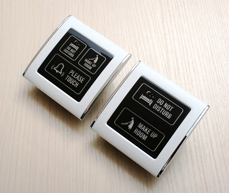 Easy Wiring Practical 433 Wireless DND Touch Doorplate Smart Wall Switch