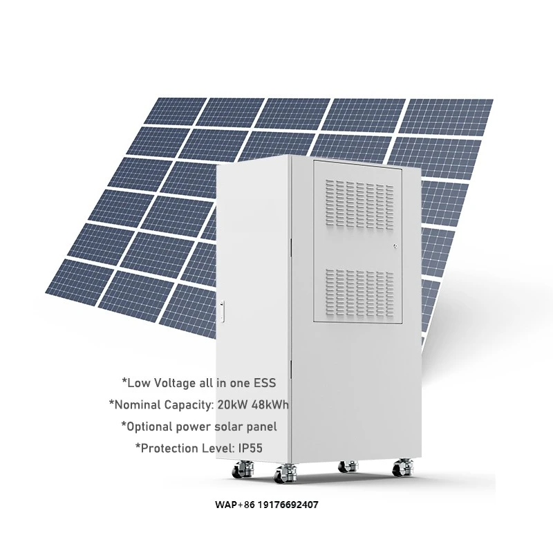 CTECHI IP55 Solar Panel 20kW Inverter 48V LiFePO4 Battery Management System 48kWh Off Grid Battery Energy Storage Solar System