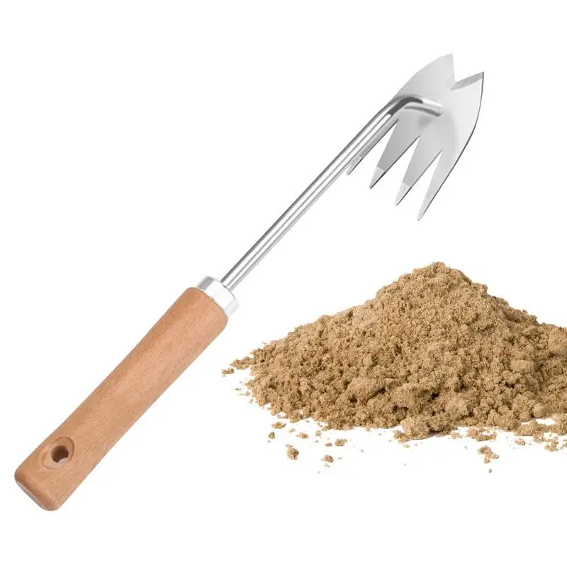 

Hand Weeder Tool 4 Teeth Hand Grass Digger Outdoor Gear Gardening Gadgets Ergonomic Handle Picker For Garden Lawn Yard