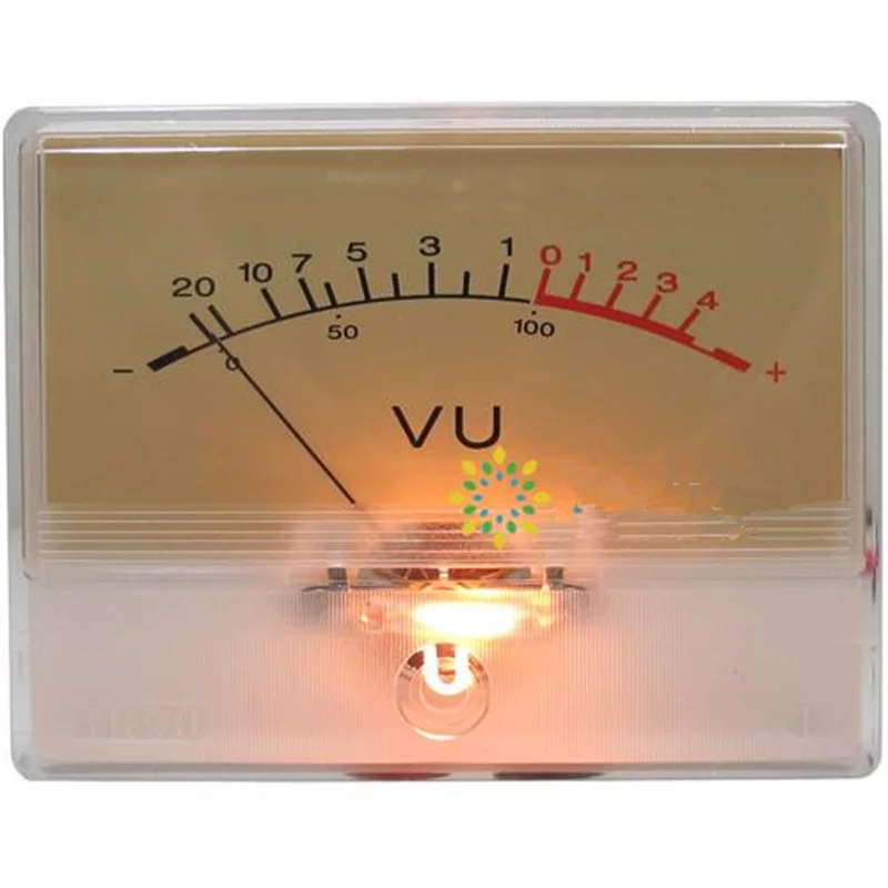 

High-precision VU meter head amp headphone amplifier DB level meter pre-amplifier chassis sound pressure meter