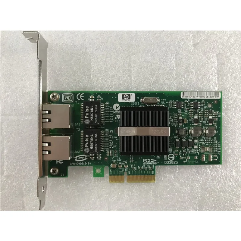 Parts are suitable for genuine original 9402PT (82571/PCIe) HP/HP NC360T dual port Gigabit server network interface card