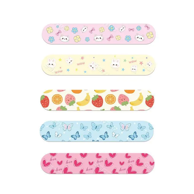 1/10/20/30 PCS Soft Nose Lift Shaping Strips Cute Cartoon Prints Skin Friendly Adhesive For Daily Skincare