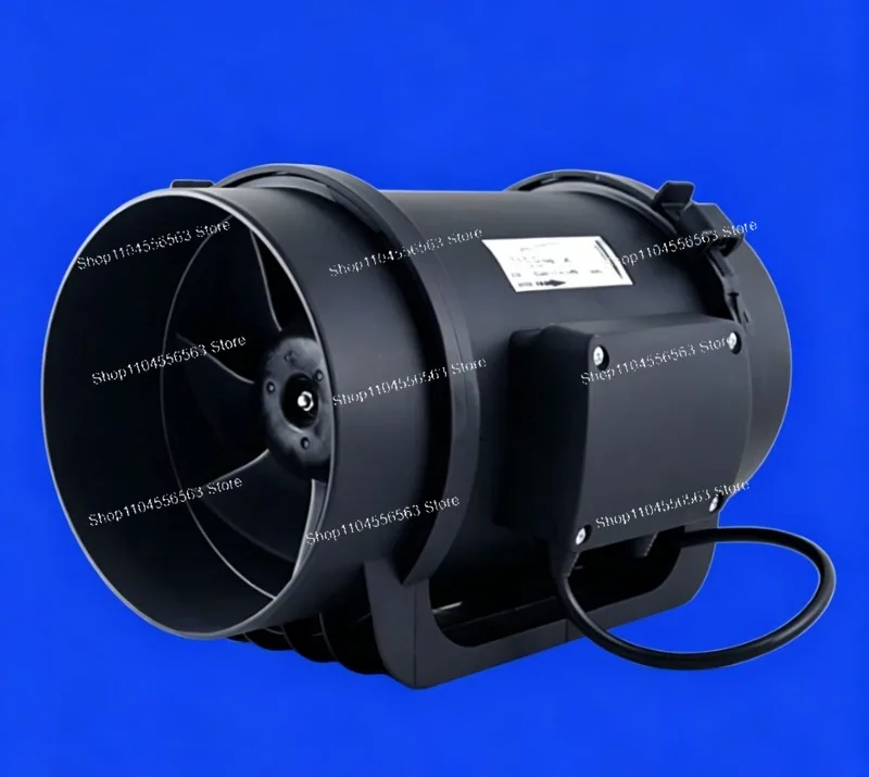 6 Inch EC Fan Inline Silent Duct Fan with Free Speed Controller, Energy Saving Ventilation for Grow Tents HVAC