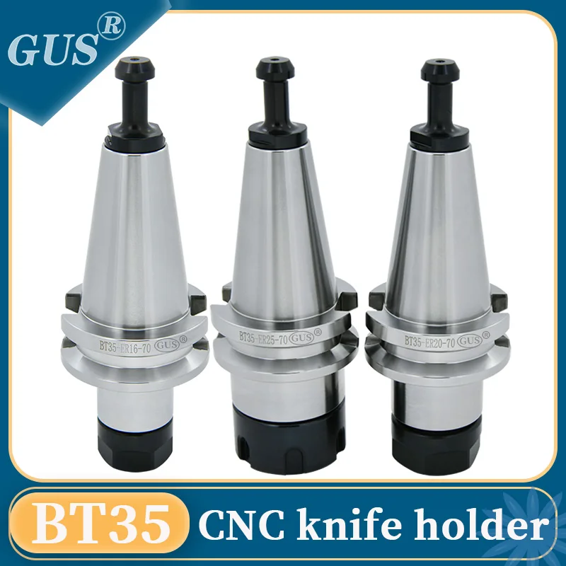 GUS BT35 Werkzeughalter ER16 ER20 ER25 ER32 FMB22 70L 100L 45L ER Spannzangenfutter Spindel CNC Bearbeitungszentrum Fräsmaschine
