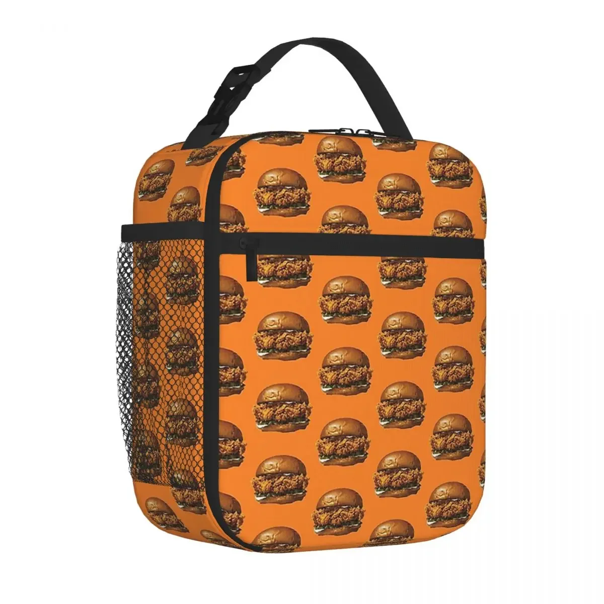 Popeyes Chicken Sandwich Lunch Bags Insulated Lunch Tote Portable Bento Box Resuable Picnic Bags for Woman Work Kids School