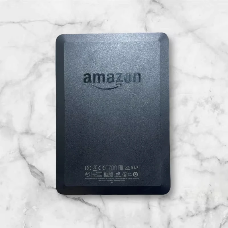 قارئات الكتب الإلكترونية 4GBKindle 7th مقاس 6 بوصات بدون إضاءة خلفية قابلة للتسجيل وشاشة حبر إلكتروني واتصال WIFI ولغات متعددة
