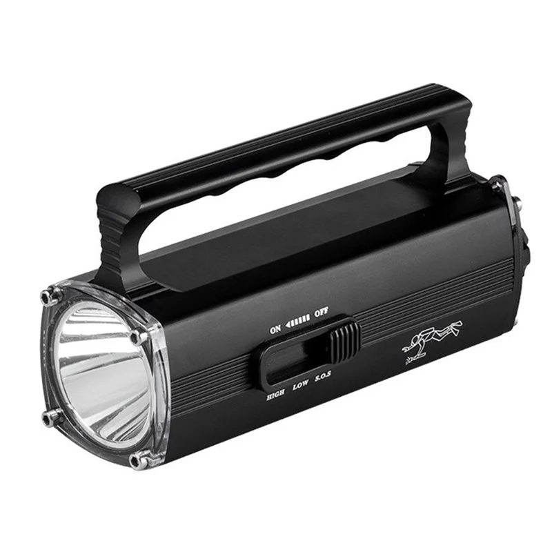 ABKU-Diving Hand Lamp High-Power Rechargeable Outdoor Lighting Waterproof LED Flashlight