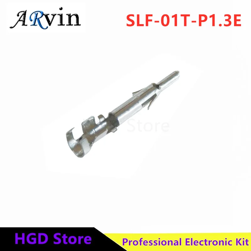 50 قطعة JST موصل SLF-01T-P1.3E محطة قياس الأسلاك 20-26AWG الأسهم #1