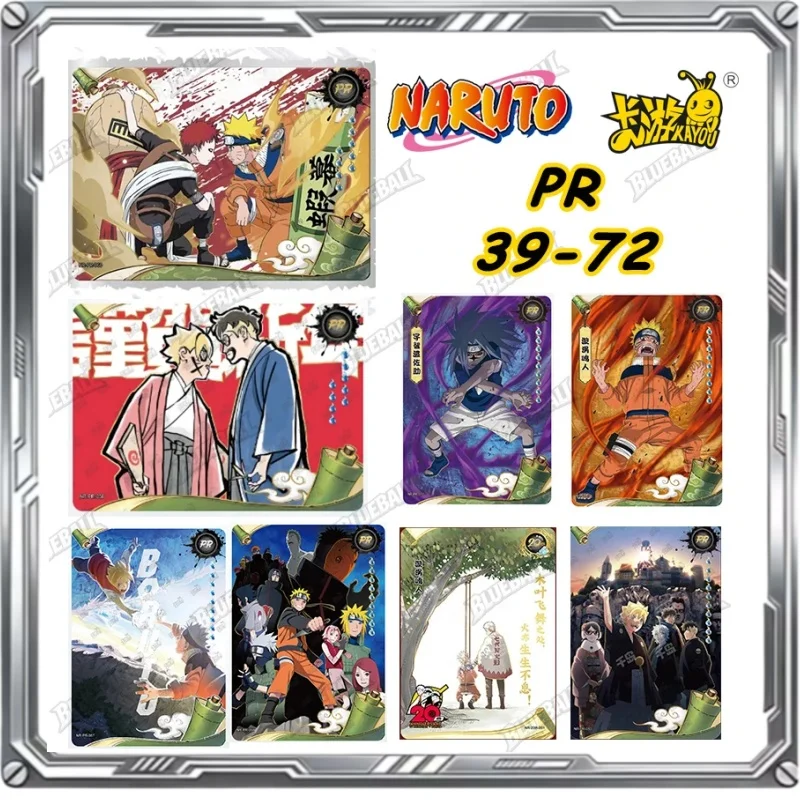 Tarjeta Coleccionable Rara de KAYOU NARUTO PR Serie 39~70, Sakura Hyuga Hinata Pain, Regalo de Navidad o Cumpleaños, Juguetes para Niños