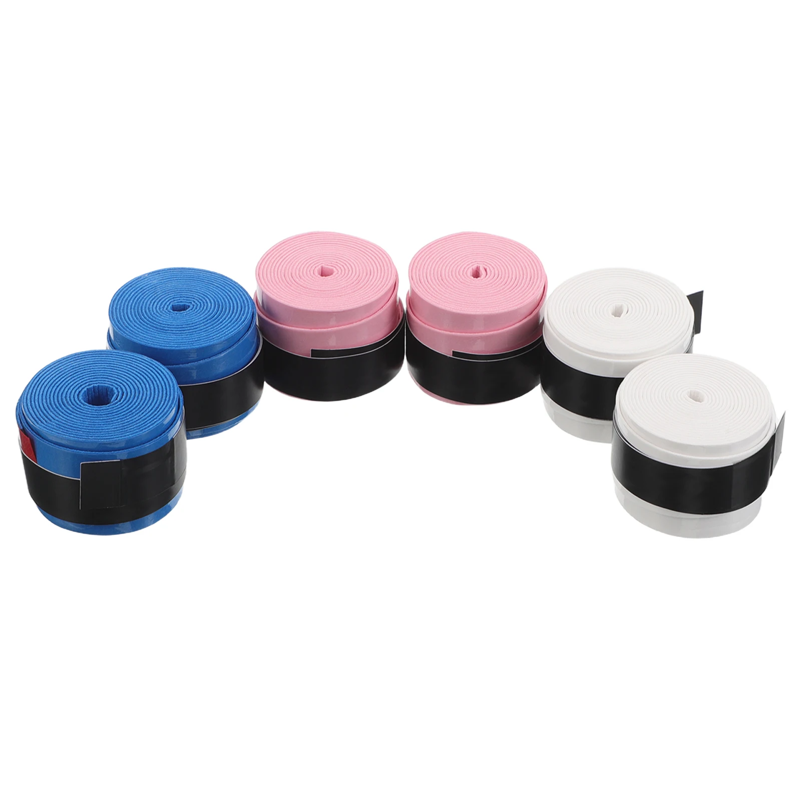 

6 Pcs Badminton Racket Glue Bat Grip Tape Cover Equipment Anti-slip Racquet Hand