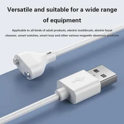 2 Pin Magnetic Charging Cable 8mm center spacing Magnet Suctio USB Power charger for Beauty instrument Smart device