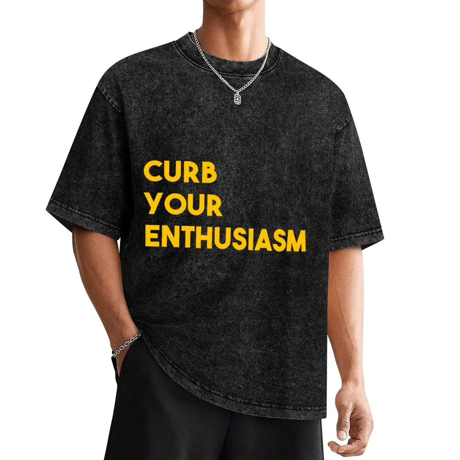 Curb Your Enthusiasm T-Shirt custom shirt oversized quick-drying graphic t shirts men clothings