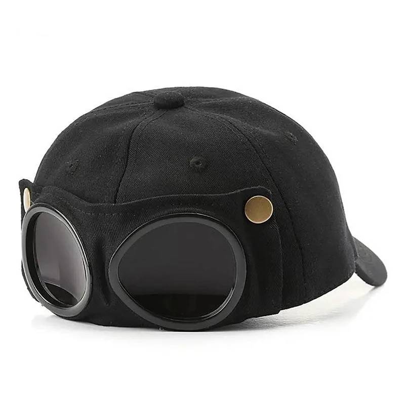 2026 Fashion New Glasses Flying Baseball Hat Daily Commuting Decorative Hat Male Female Same Style Hip Hop Hat Skateboarding Hat