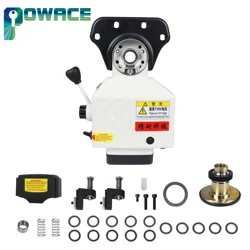 400S X Axis Power Feed Kit For Bridgeport Milling Machine 0-200RPM 450 in-lb Torque Low Noise Precise Bearing Durable