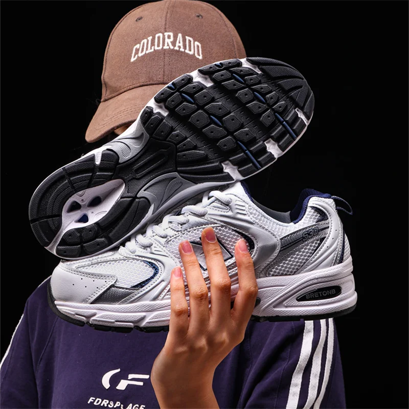 Klassische Mesh-Retro-Papa-Schuhe, modische und vielseitige Outdoor-Sport- und Freizeitschuhe für Männer und Frauen