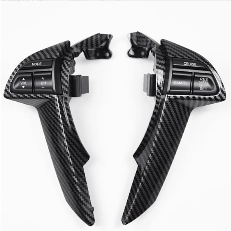 Tombol Pengatur Volume Sakelar Multifungsi Kontrol Kecepatan Roda Kemudi Mobil Yang Sedang Tren Untuk Honda Accord 2008-2012, B