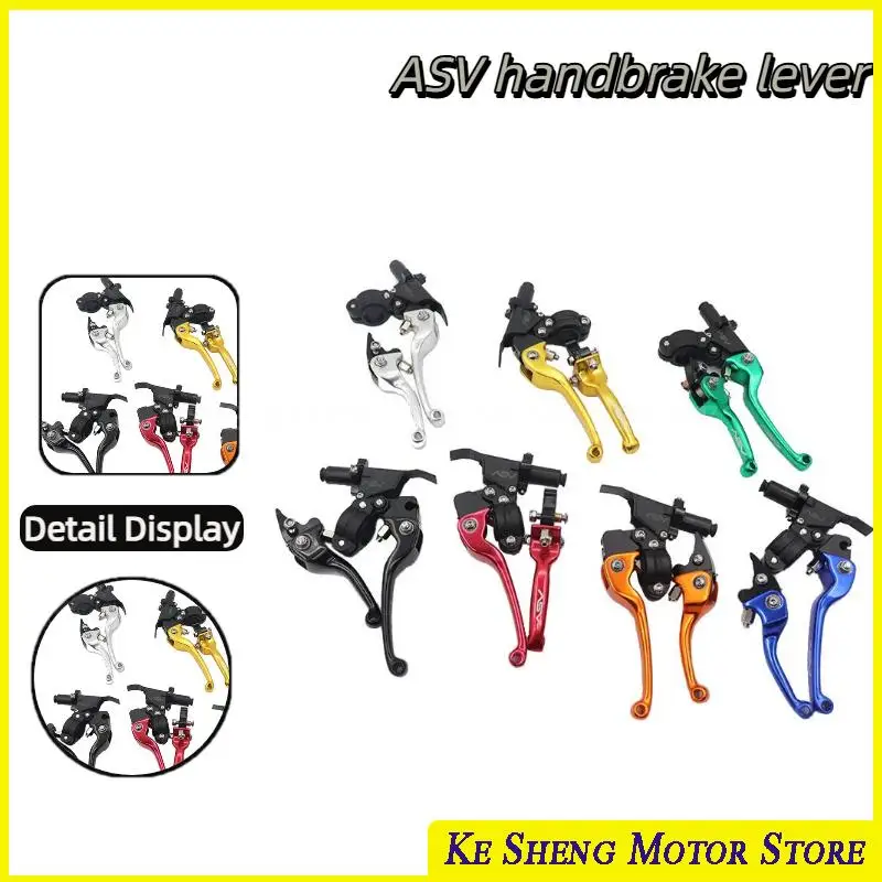 Palanca de Freno y Embrague Universal para Motocicleta Pitbike Dirt Pit Bike ASV F3